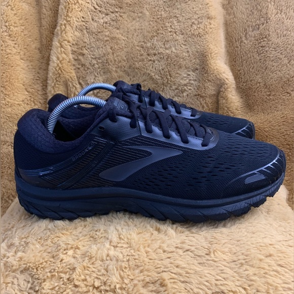 Brooks Shoes - ❌SOLD❌Brooks Adrenaline GTS 18 Triple Black Running Shoes Women’s Size 10.5 Wide